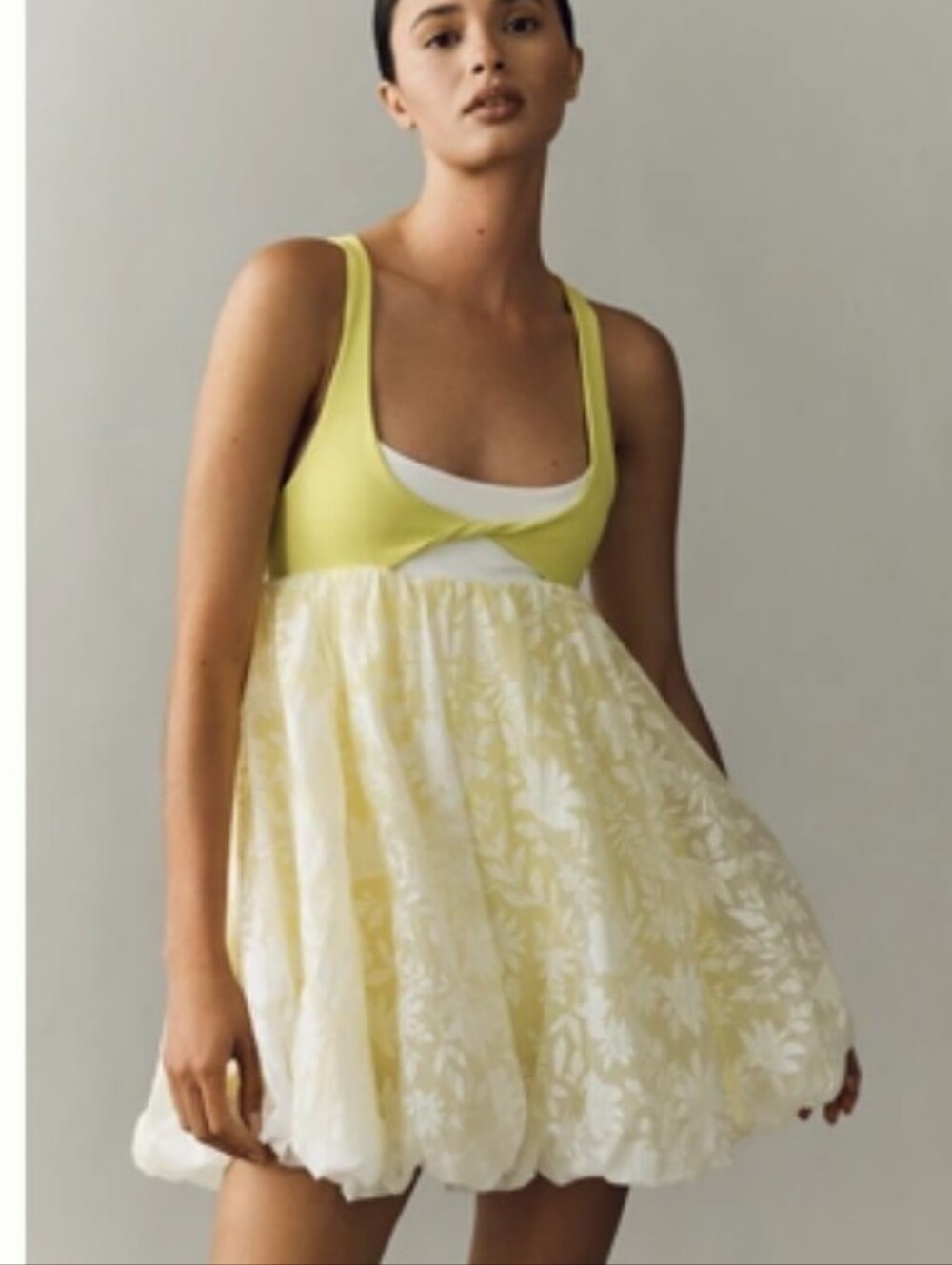 NWT Daily Practice Jungle Hike Bubble Mini Dress